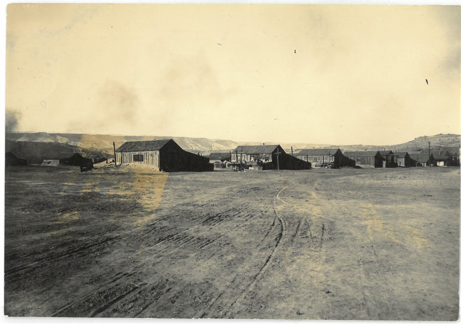 石泉城华人住区，约 1890 年。美国怀俄明大学 American Heritage Center 藏